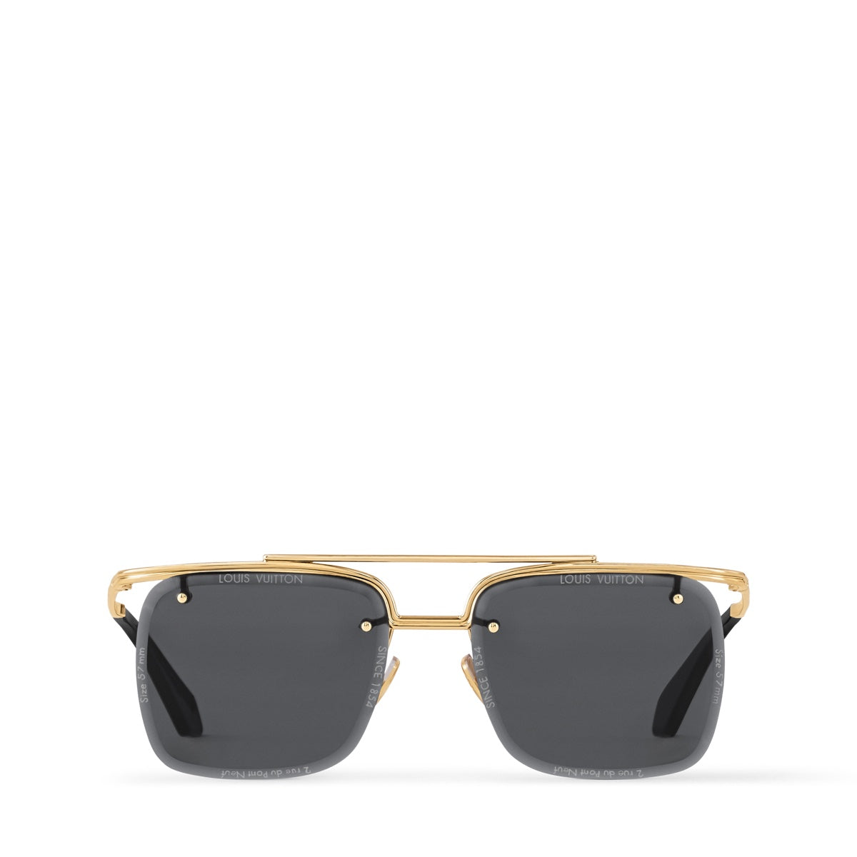 LV Super Vision Light Large Square Sunglasses