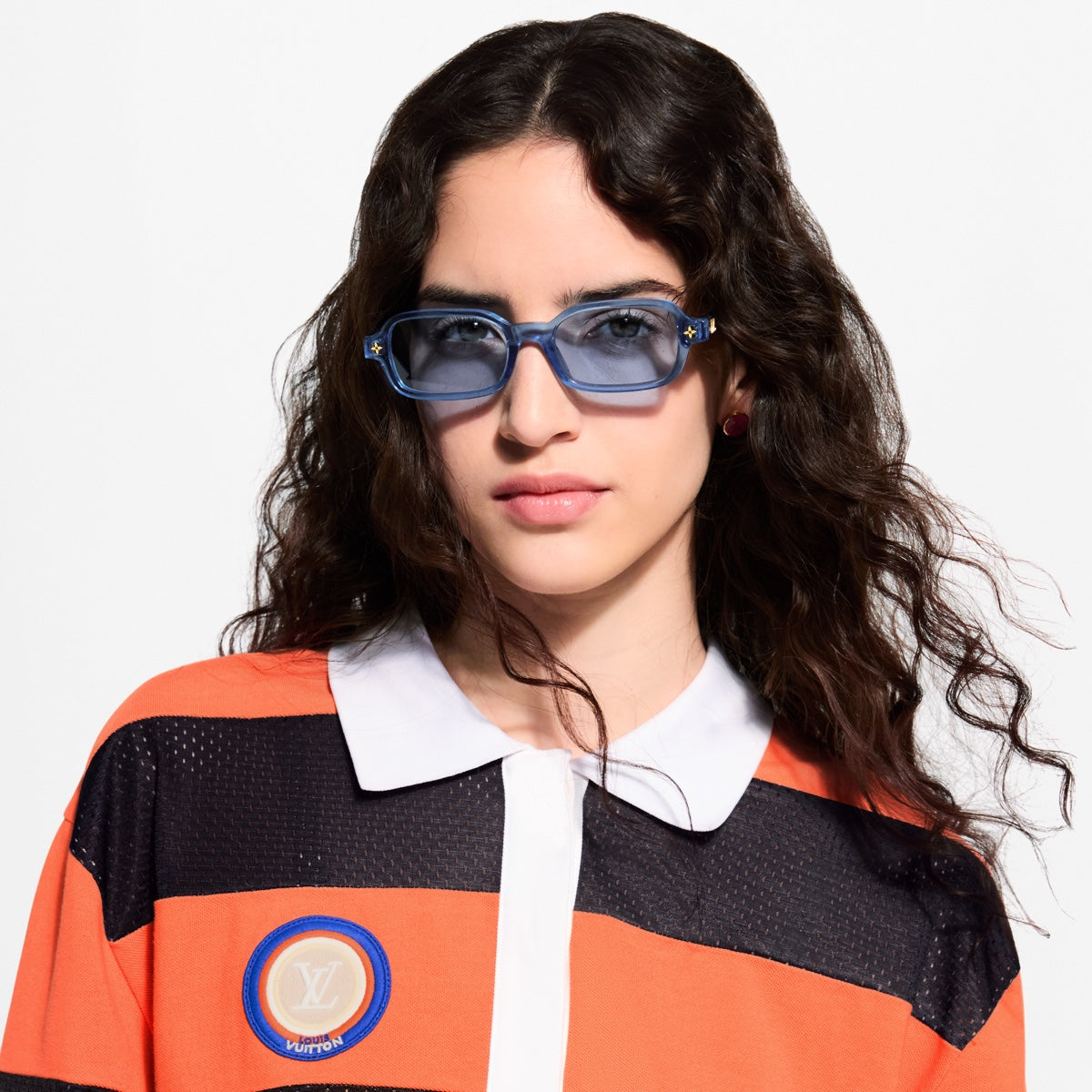 LV Aura Low Rectangle Sunglasses
