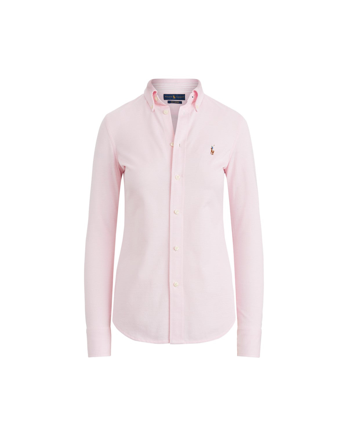 Slim Fit Knit Cotton Oxford Shirt