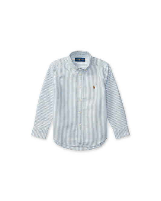 Striped Cotton Oxford Shirt