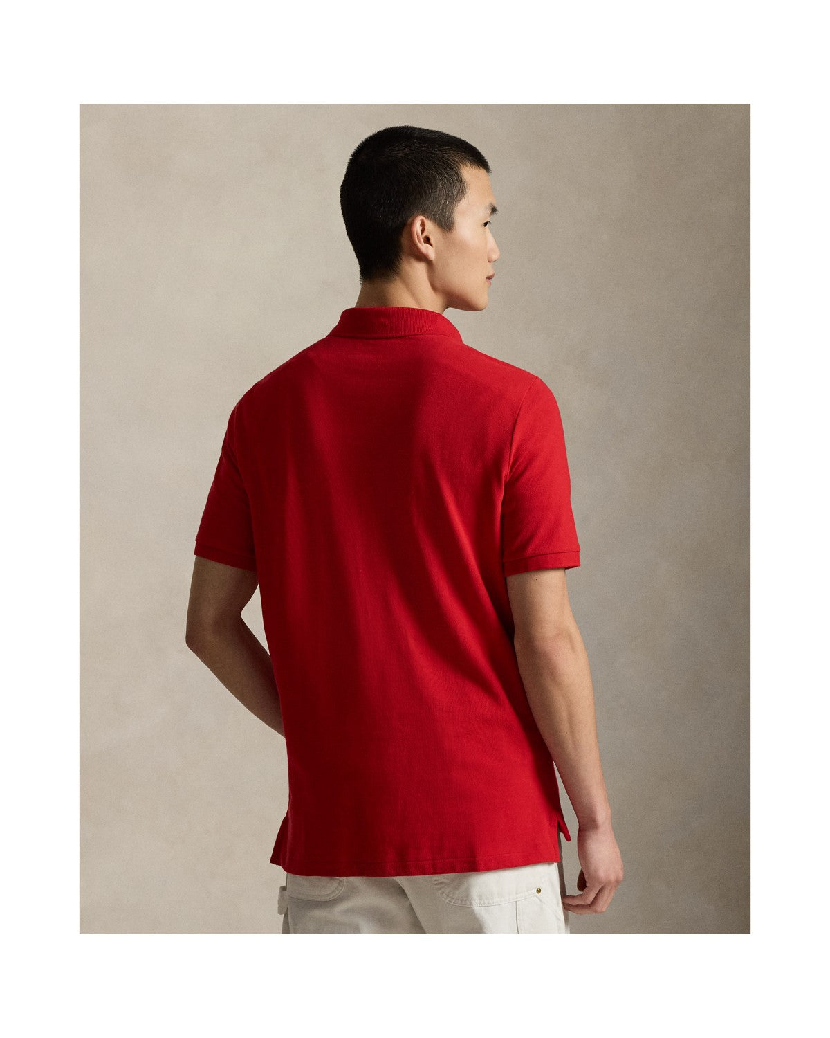 Classic Fit Mesh Polo Shirt