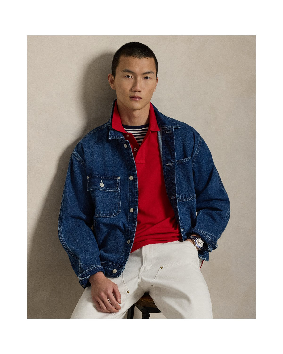Classic Fit Mesh Polo Shirt