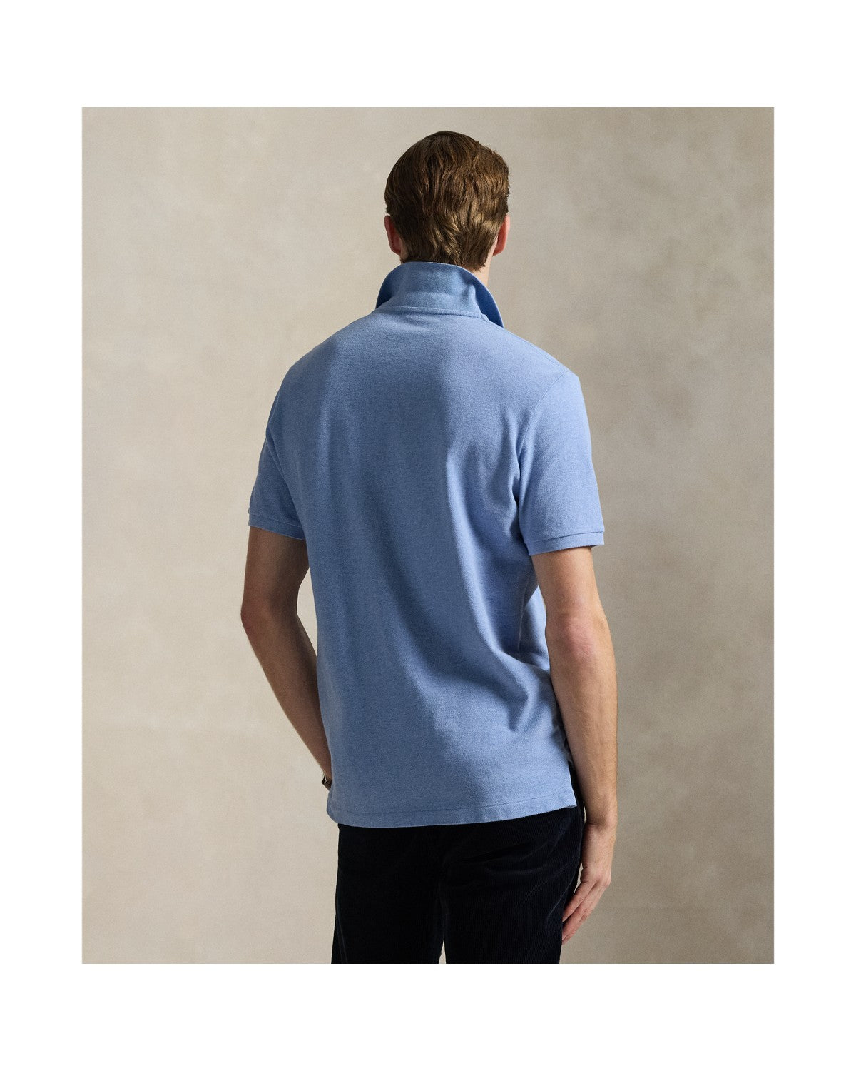 Classic Fit Mesh Polo Shirt