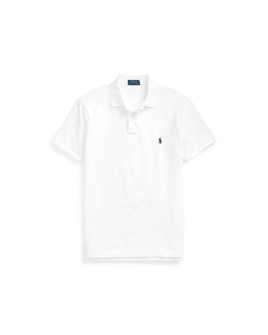 Slim Fit Mesh Polo Shirt