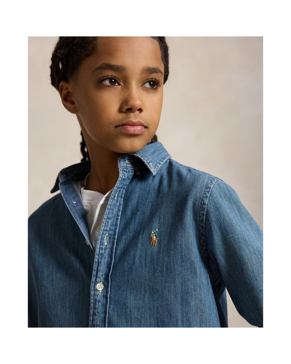 Cotton Chambray Shirt