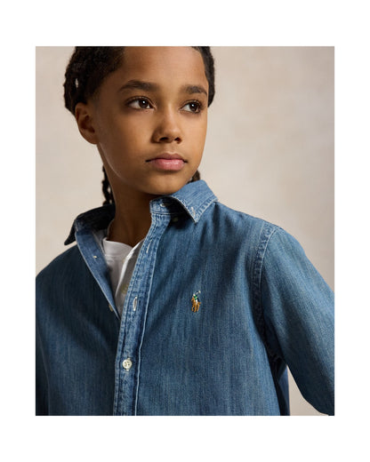 Cotton Chambray Shirt