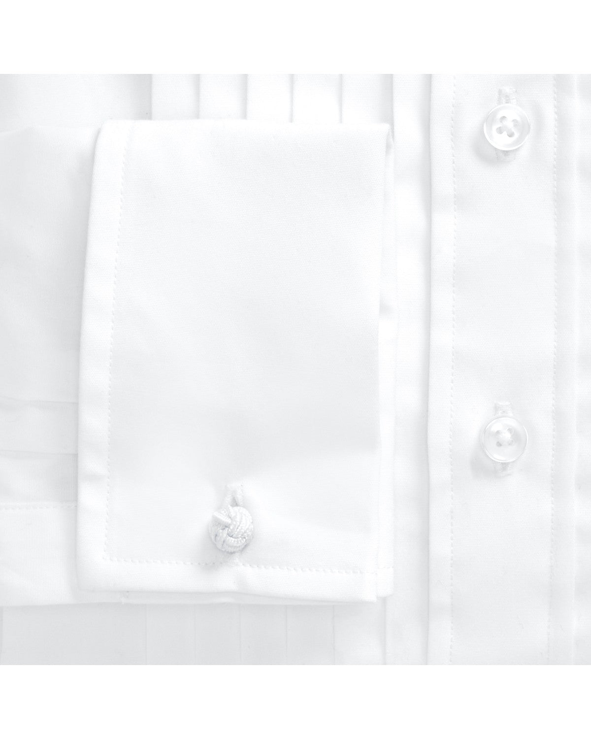 Slim Fit Cotton Poplin Tuxedo Shirt