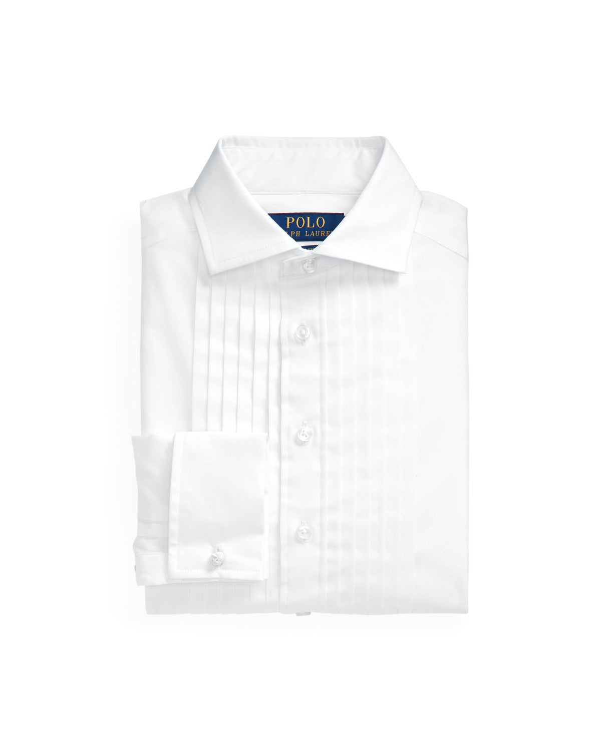 Slim Fit Cotton Poplin Tuxedo Shirt