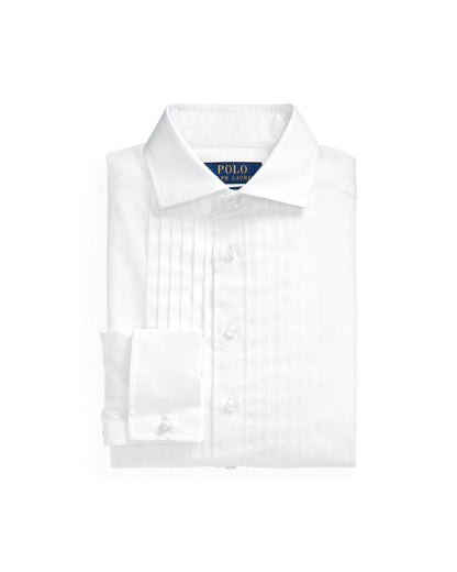 Slim Fit Cotton Poplin Tuxedo Shirt