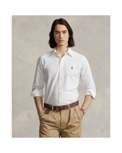Custom Fit Garment-Dyed Oxford Shirt