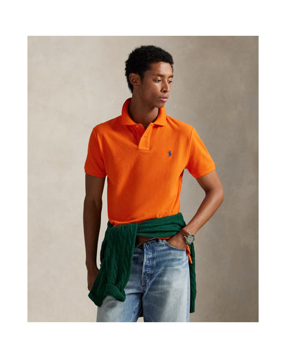 The Iconic Custom Slim Fit Mesh Polo