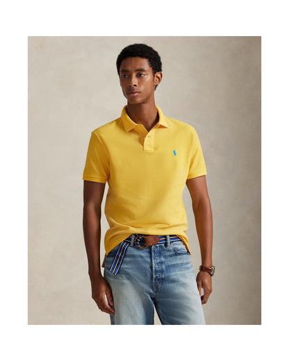 The Iconic Custom Slim Fit Mesh Polo