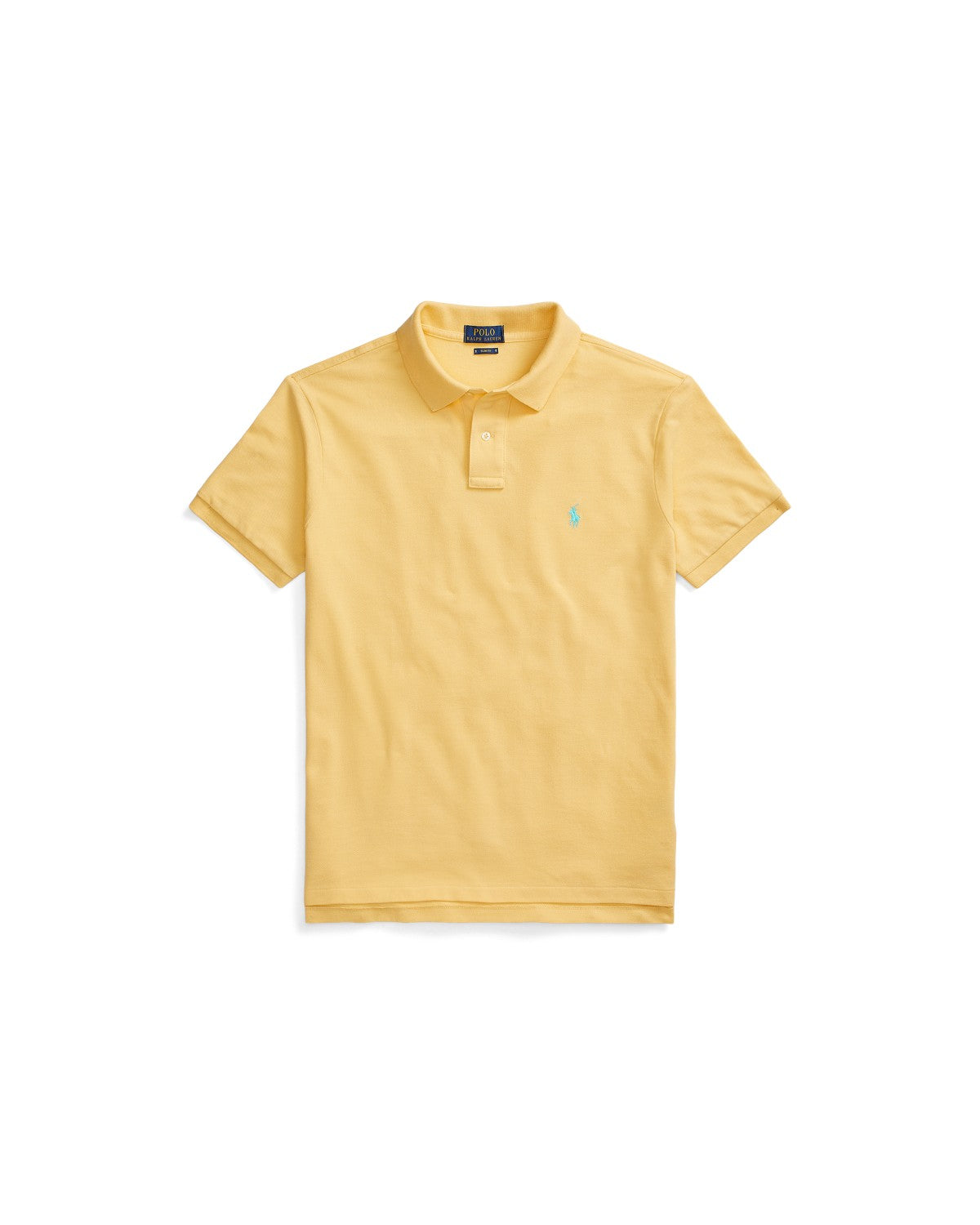 Slim Fit Mesh Polo Shirt