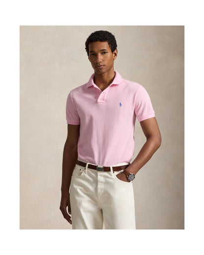 Slim Fit Mesh Polo Shirt