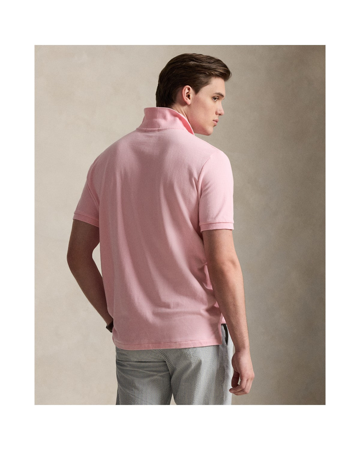 Classic Fit Mesh Polo Shirt