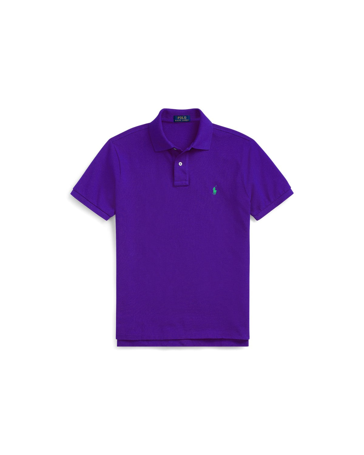 Slim Fit Mesh Polo Shirt