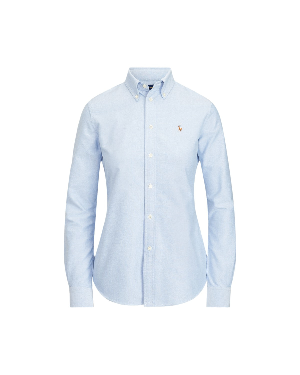 Slim Fit Washed Cotton Oxford Shirt