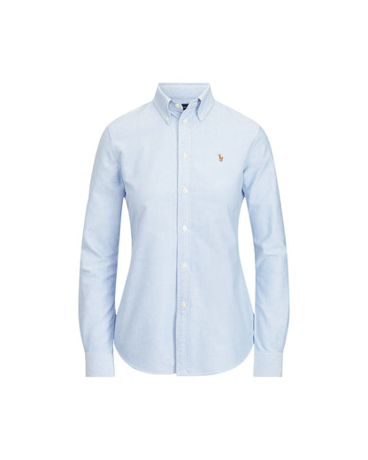 Slim Fit Washed Cotton Oxford Shirt