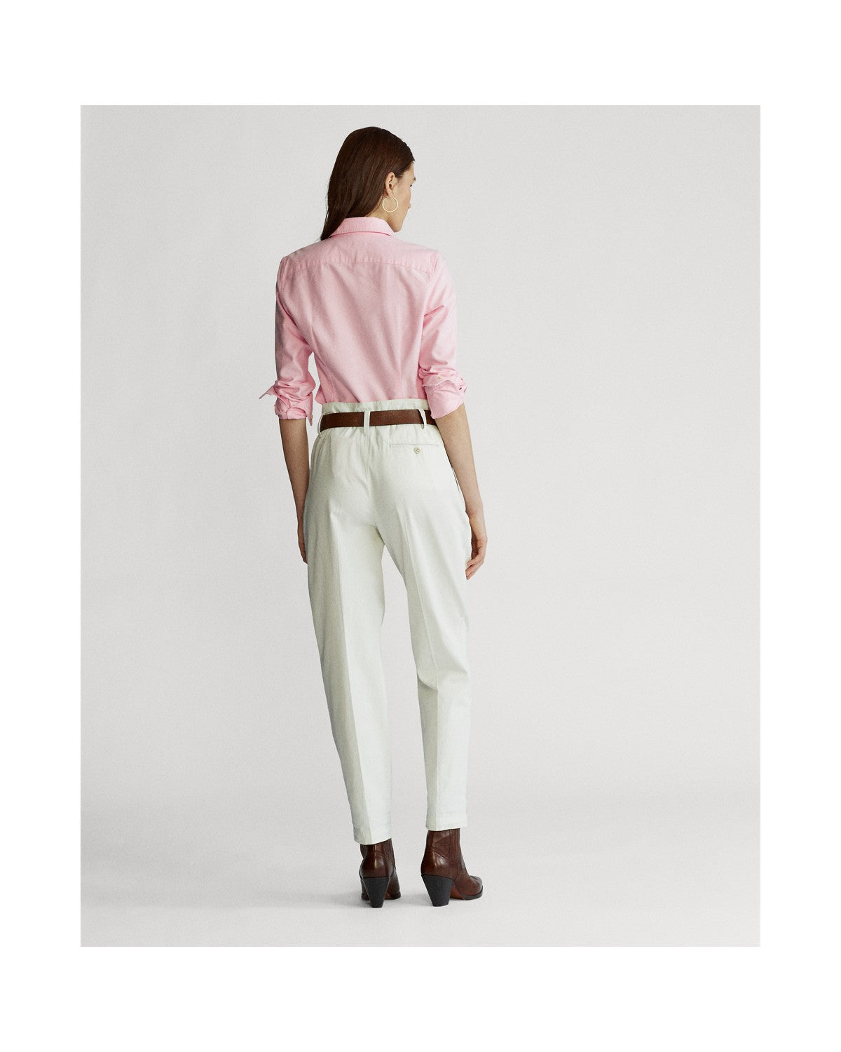 Slim Fit Washed Cotton Oxford Shirt