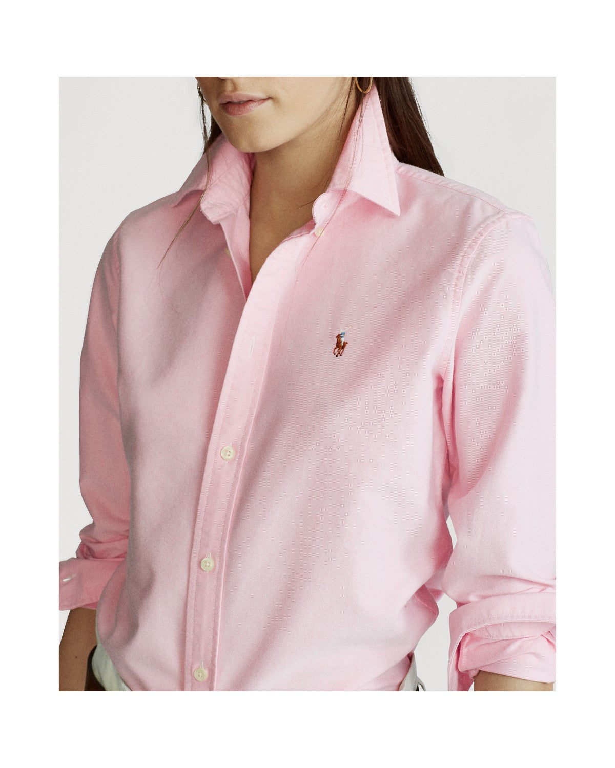 Slim Fit Washed Cotton Oxford Shirt