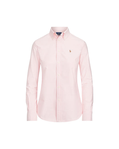 Slim Fit Washed Cotton Oxford Shirt