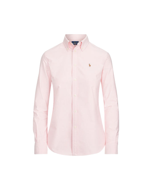 Slim Fit Washed Cotton Oxford Shirt