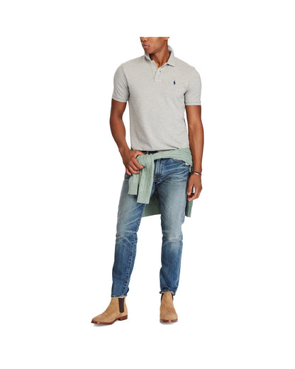 Classic Fit Mesh Polo Shirt