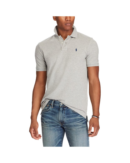 Classic Fit Mesh Polo Shirt