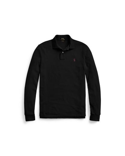 Custom Slim Fit Mesh Polo Shirt