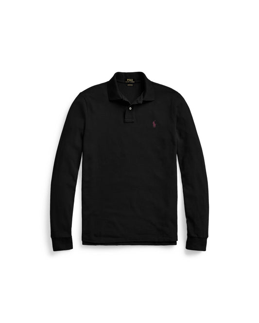 Custom Slim Fit Mesh Polo Shirt