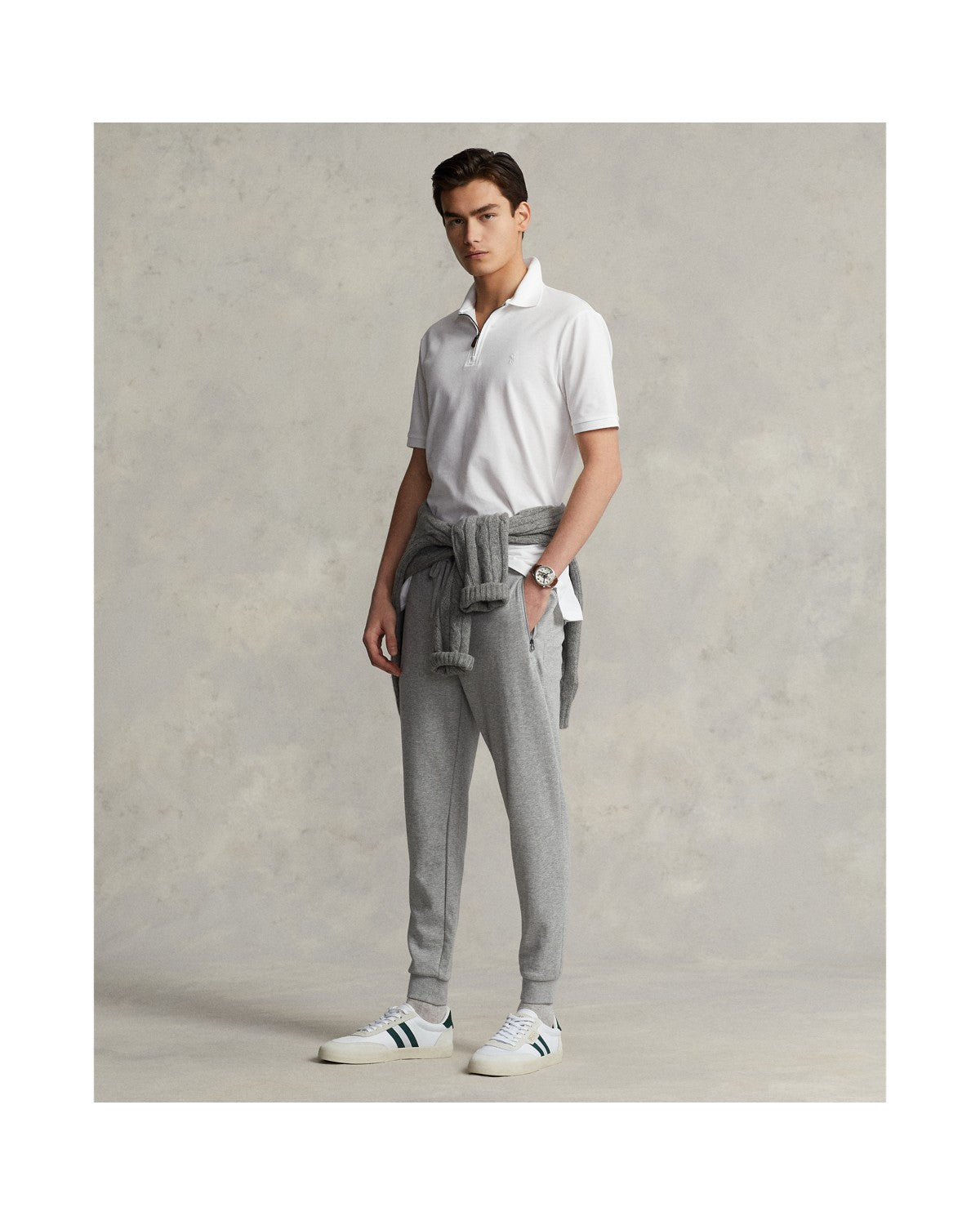 Custom Slim Fit Stretch Mesh Polo Shirt