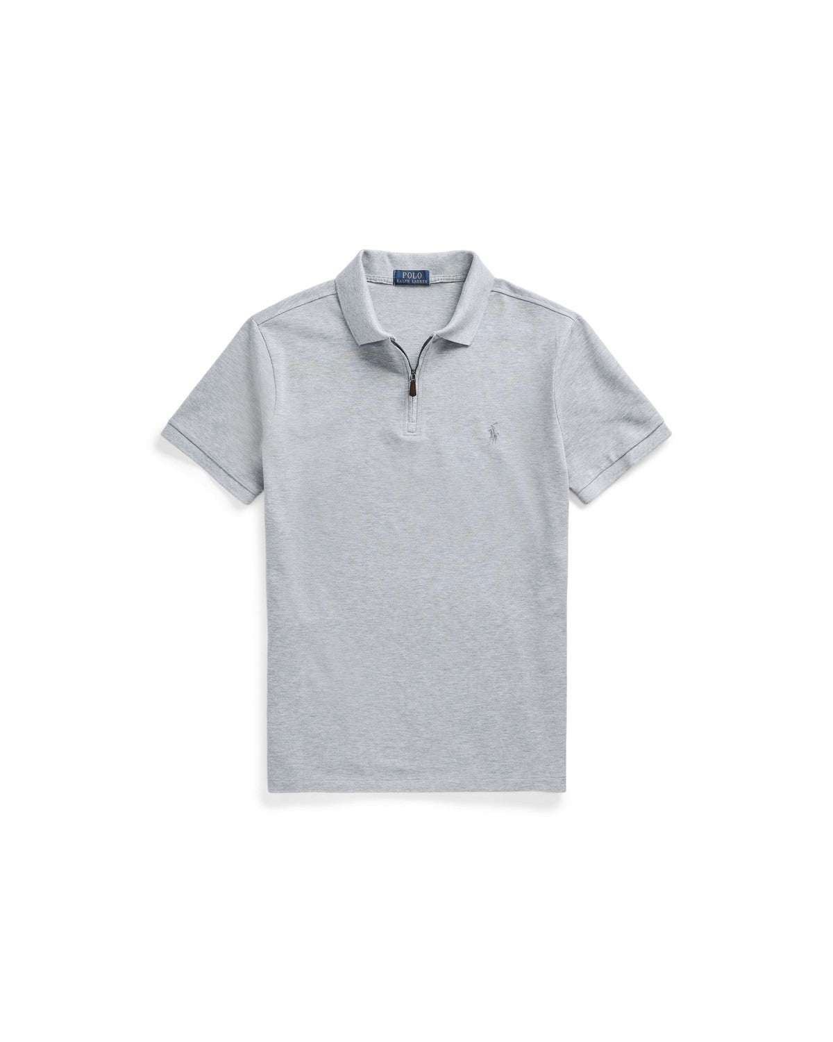 Custom Slim Fit Stretch Mesh Polo Shirt