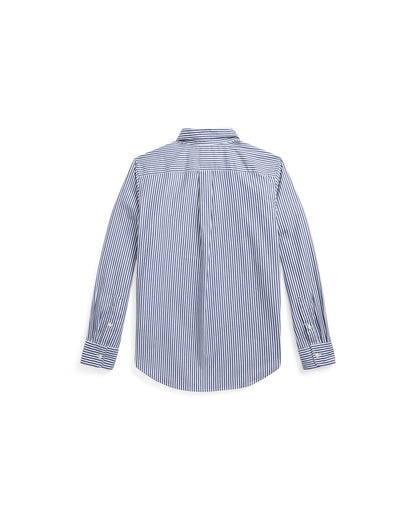 Striped Cotton Poplin Shirt