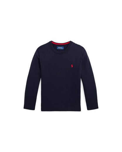 Cotton Crewneck Jumper