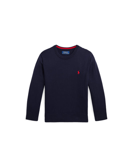 Cotton Crewneck Jumper