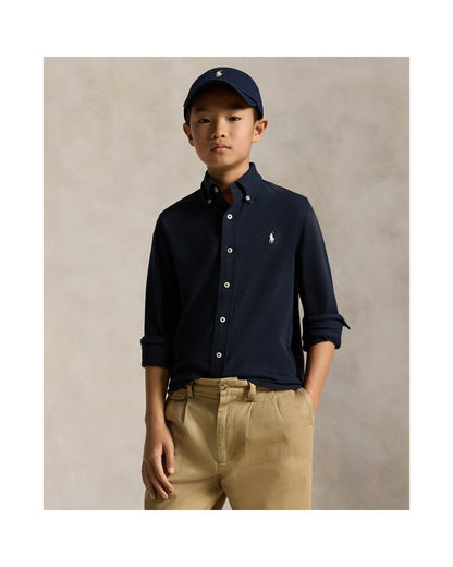 Featherweight Cotton Mesh Shirt
