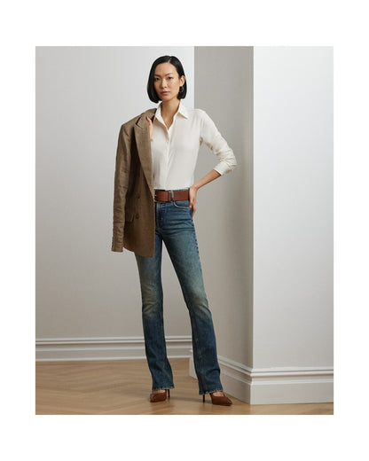 Classic Fit Crepe Shirt