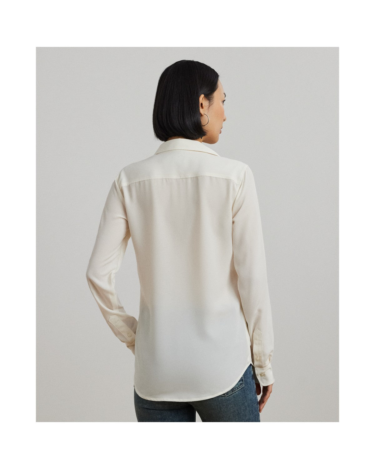Classic Fit Crepe Shirt