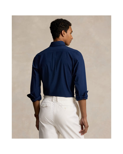 Custom Fit Stretch Poplin Shirt