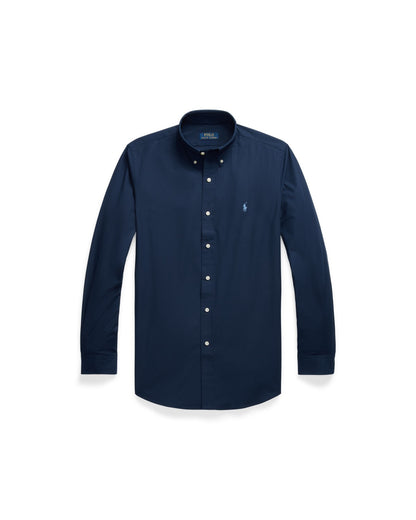Custom Fit Stretch Poplin Shirt