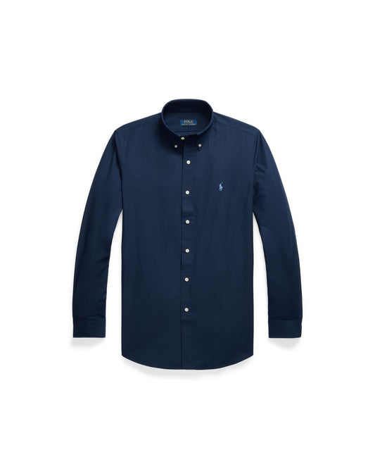 Custom Fit Stretch Poplin Shirt