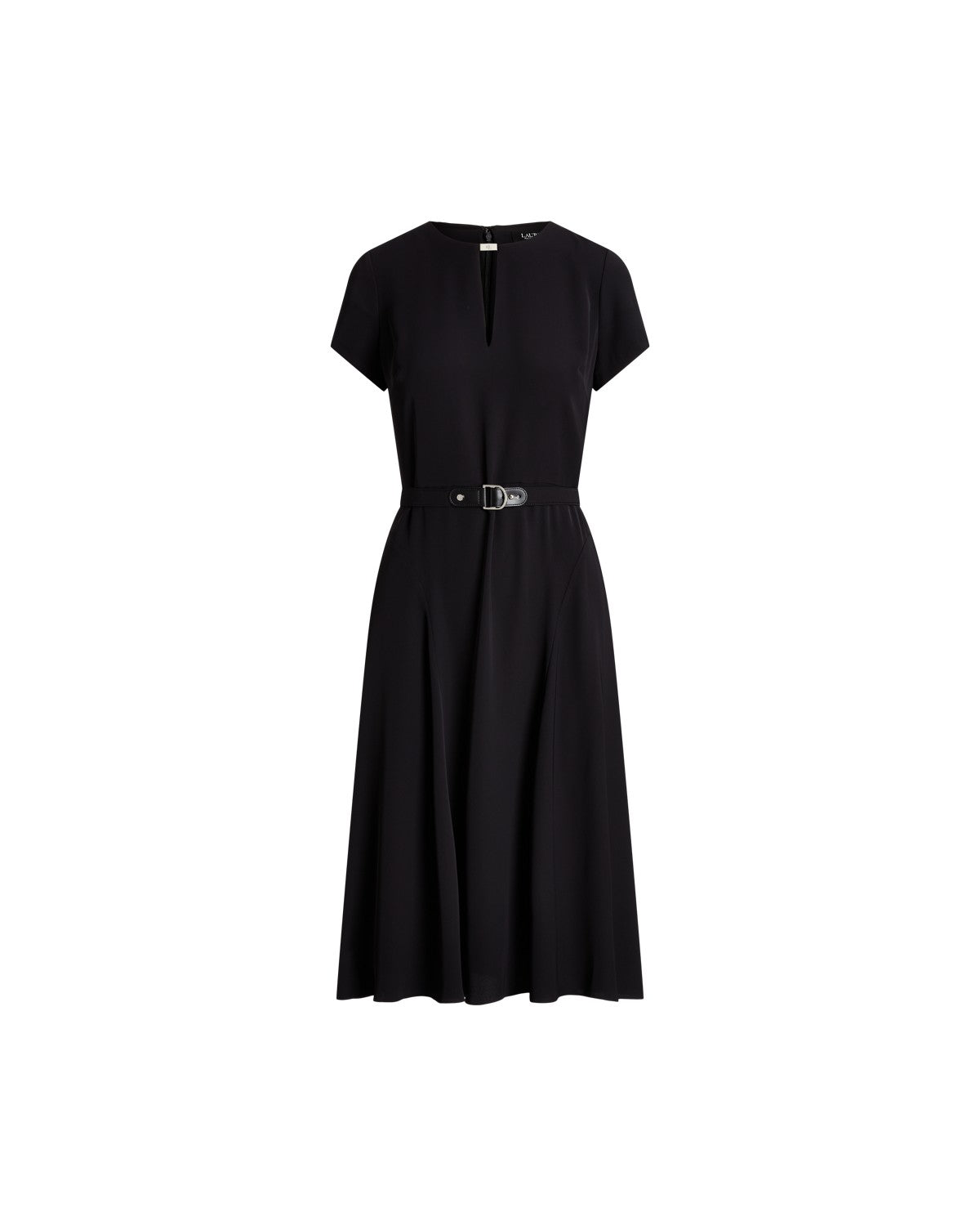 Belted Georgette Dress