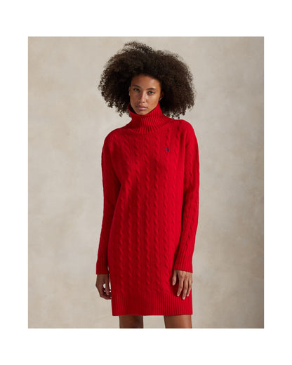 Wool-Cashmere Roll Neck Jumper Dress