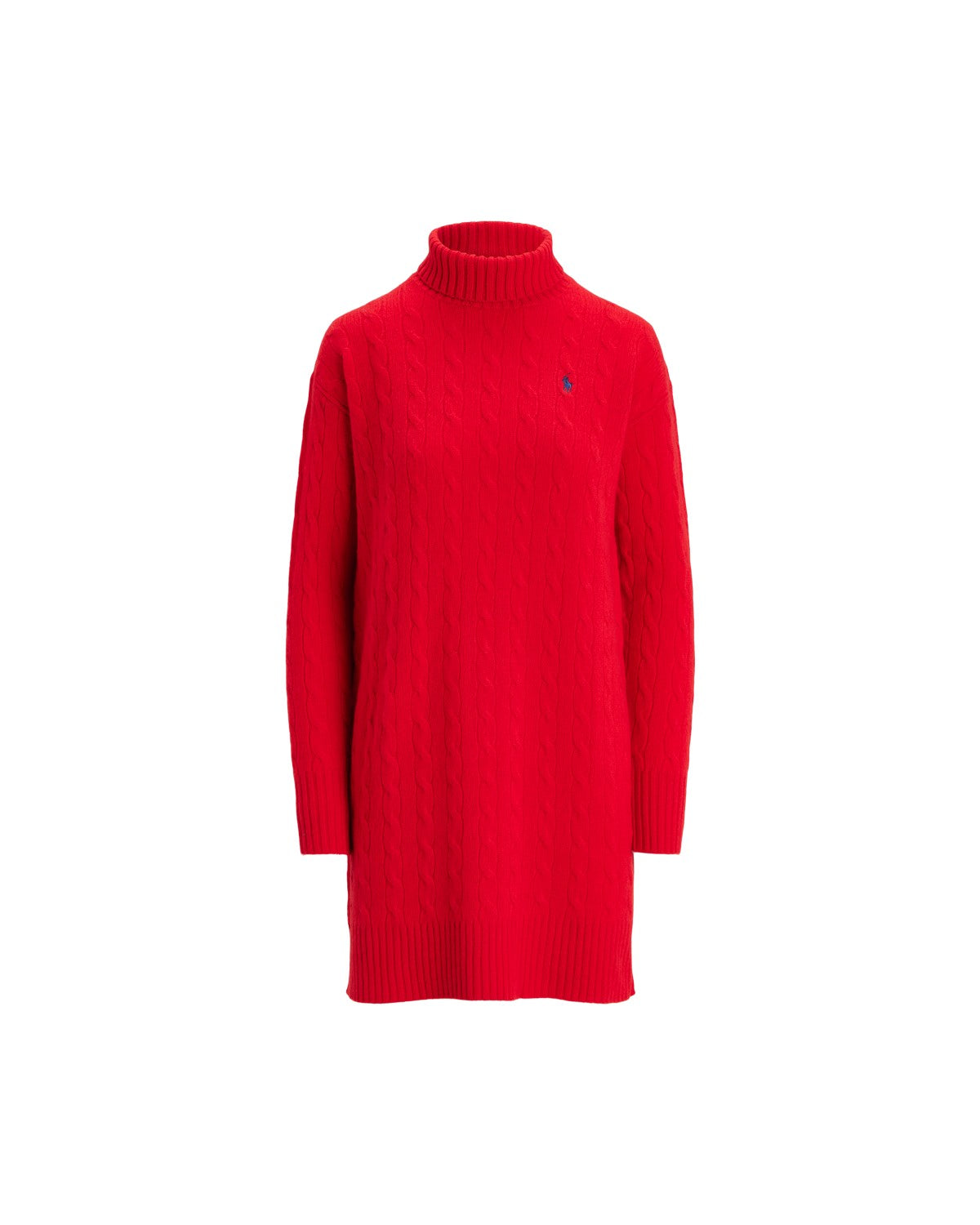 Wool-Cashmere Roll Neck Jumper Dress
