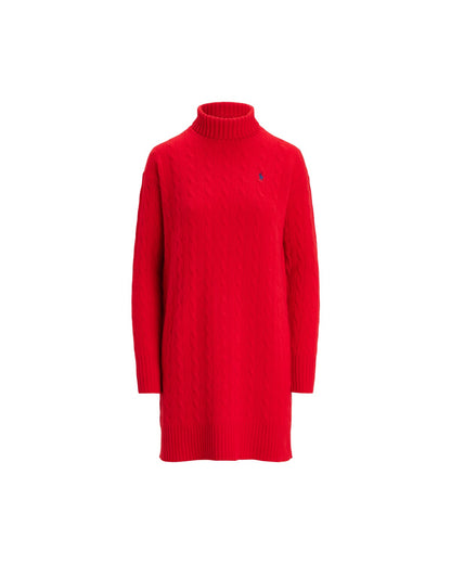 Wool-Cashmere Roll Neck Jumper Dress
