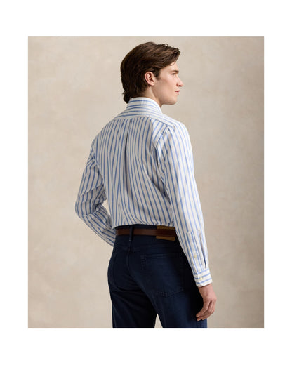 Slim Fit Striped Oxford Shirt
