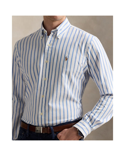 Slim Fit Striped Oxford Shirt