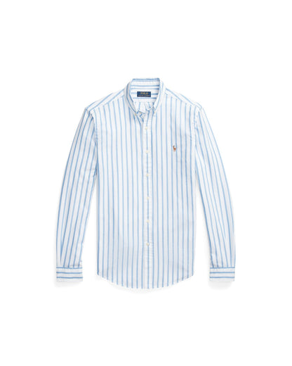 Slim Fit Striped Oxford Shirt