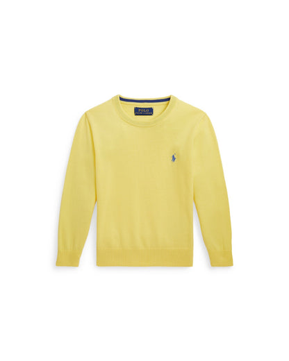 Cotton Crewneck Jumper
