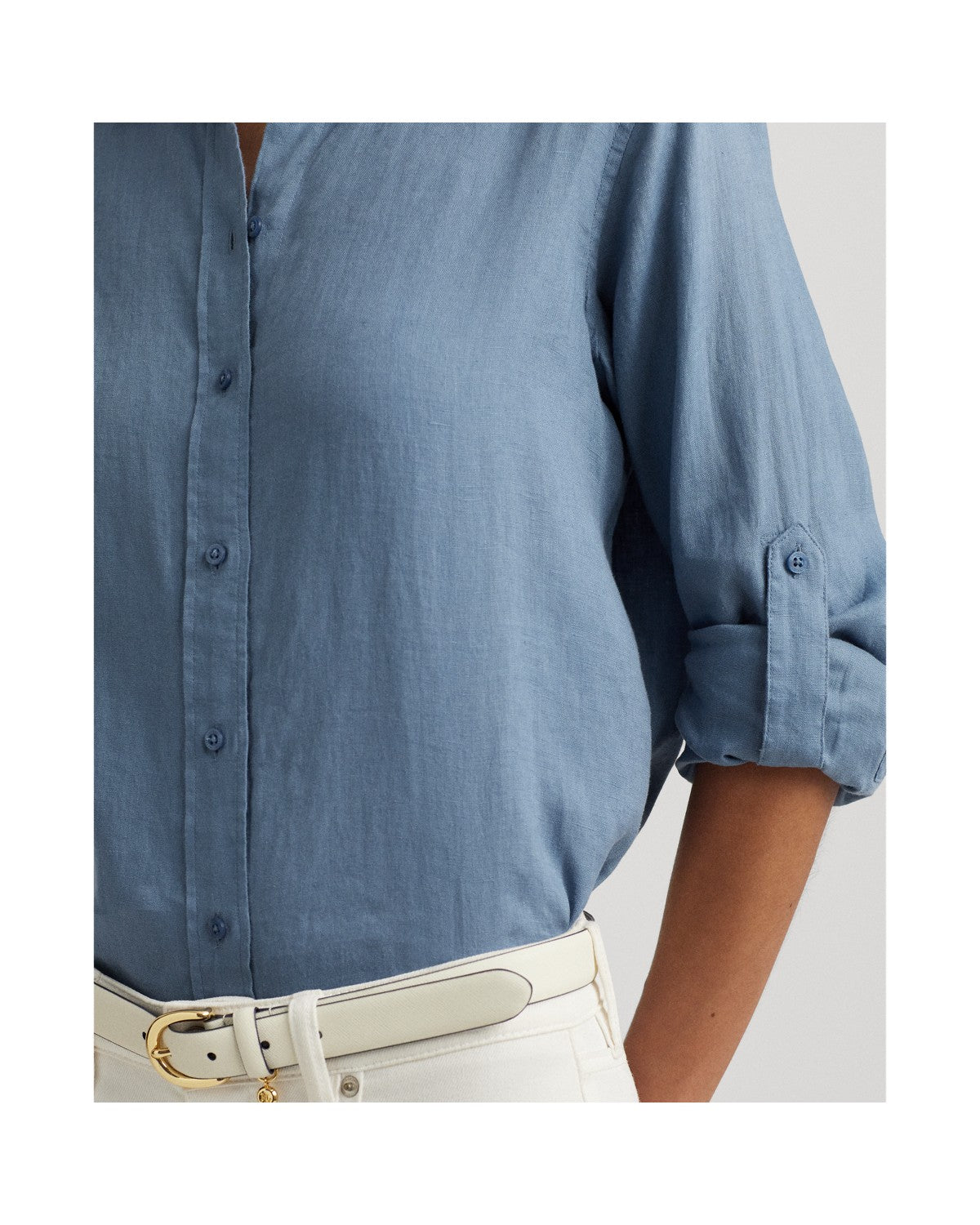 Relaxed Fit Linen Shirt